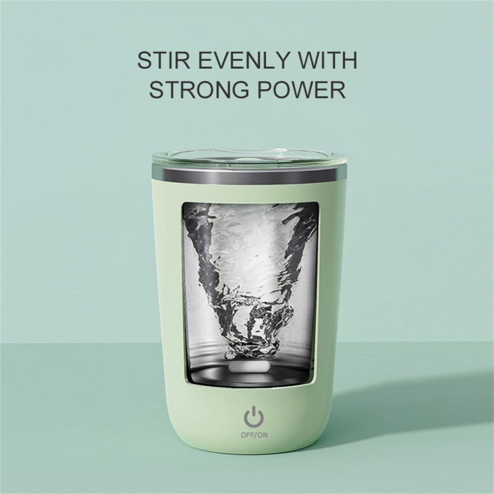 Self-Mixing Rechargeable Mug for Coffee & More | 350ml |Stainless Steel