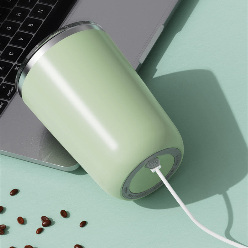 Self-Mixing Rechargeable Mug for Coffee & More | 350ml |Stainless Steel