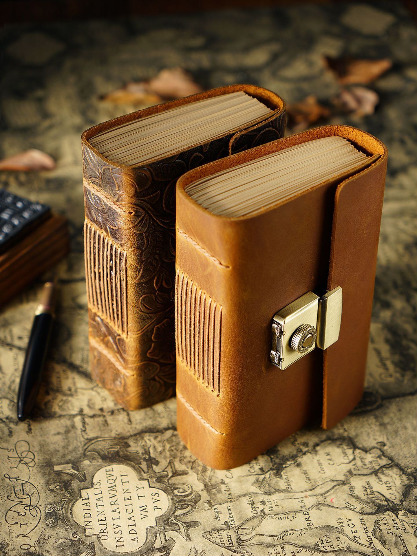 Vintage Journal Notebook | Password Protected | Premium