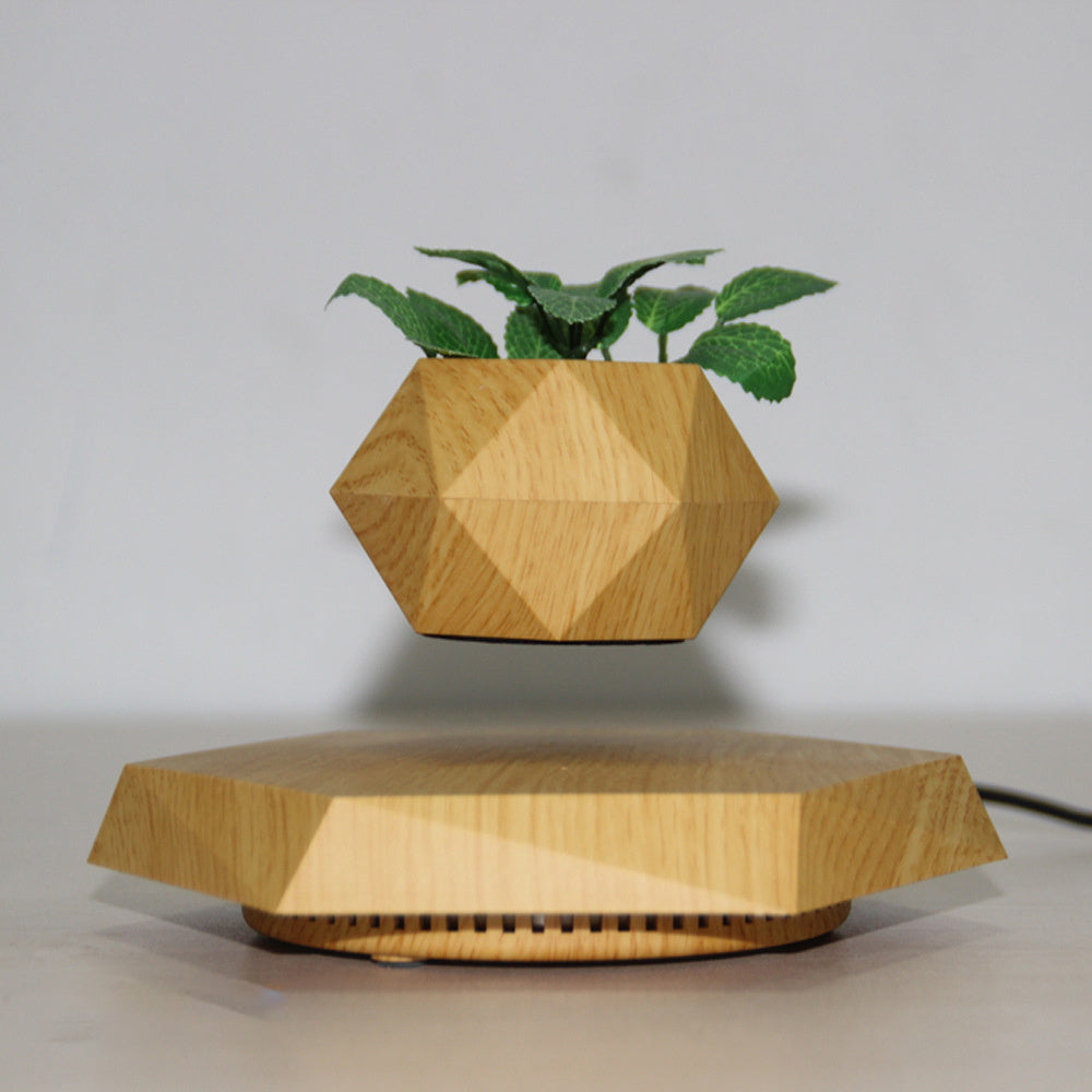 Levitating Flower Pot | For Home Office | Magnetic
