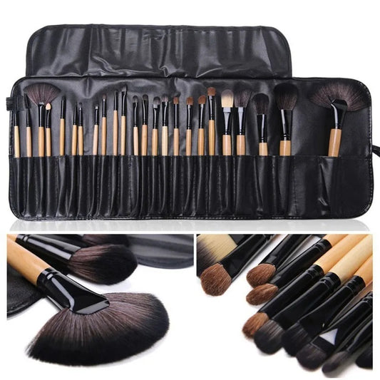 Gift Bag Of Makeup Brush Sets | 24 Professional Cosmetics Brushes
